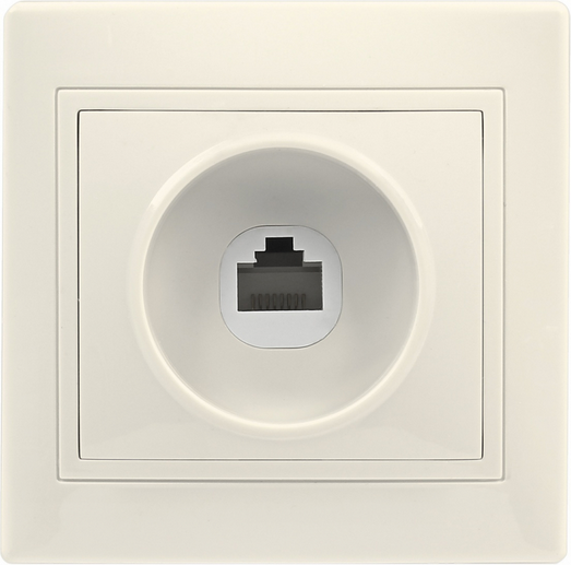 Розетка SmartBuy SBE-01i-S1-RJ - фото