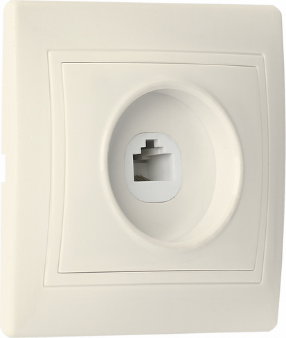 Розетка SmartBuy SBE-01i-S1-RJ