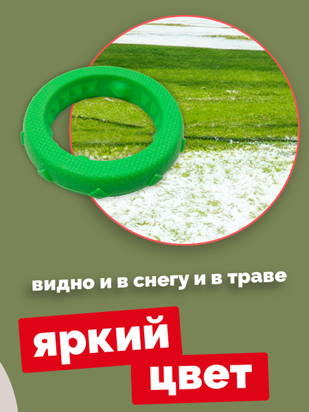 Игрушка для собак ZOONIK Кольцо плавающее / 164160-36