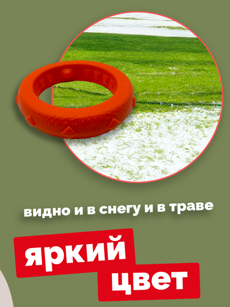 Игрушка для собак ZOONIK Кольцо плавающее / 164160-11