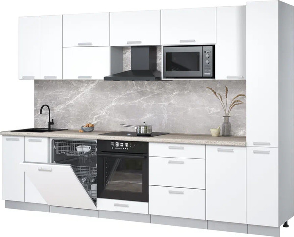 Кухонный гарнитур Интерлиния Мила Лайт 3.1-ПМ2 - фото