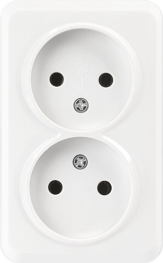 Розетка SmartBuy Юпитер SBE-03w-10-S2-N-c - фото