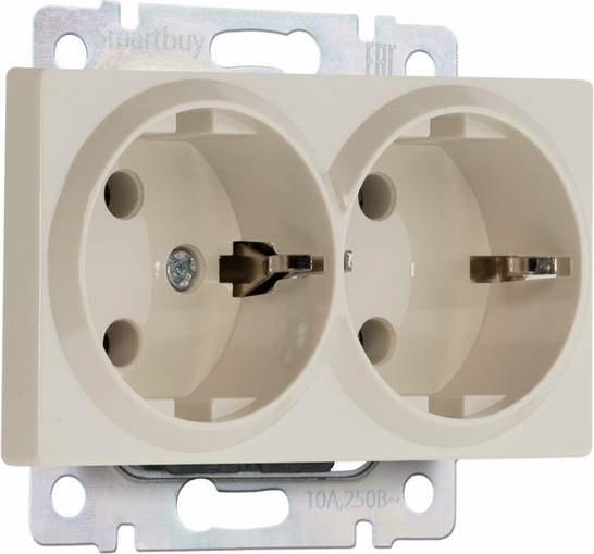 Розетка SmartBuy Нептун SBE-05i-16-S2-Z