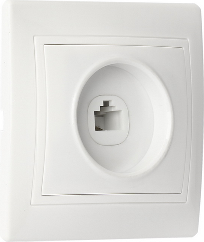 Розетка SmartBuy Венера SBE-01w-S1-PH