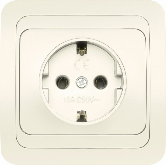 Розетка SmartBuy Марс SBE-02i-16-S1-Z-c - фото