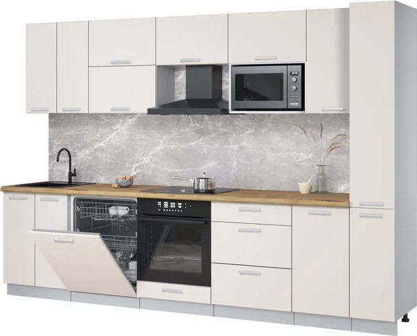 Кухонный гарнитур Интерлиния Мила Лайт 3.1-ПМ2 - фото