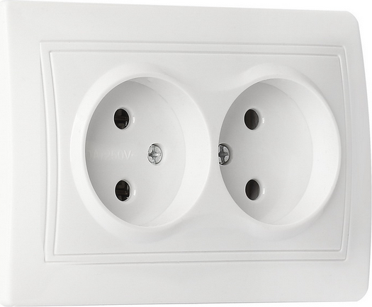 Розетка SmartBuy Венера SBE-01w-10-S2-N