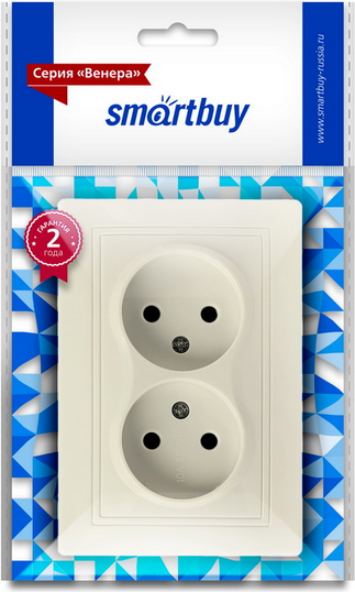 Розетка SmartBuy Венера SBE-01i-10-S2-N-c