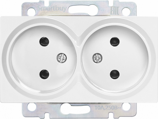 Розетка SmartBuy Нептун SBE-05w-10-S2-N - фото