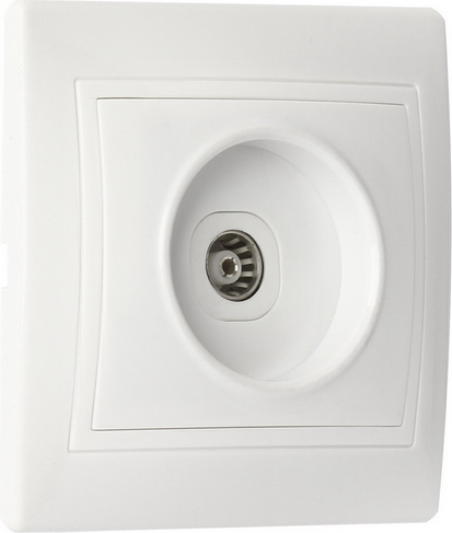 Розетка SmartBuy Венера SBE-01w-S1-TV