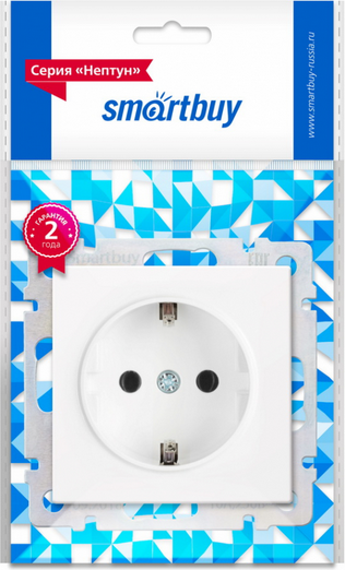 Розетка SmartBuy Нептун SBE-05w-16-S1-Z