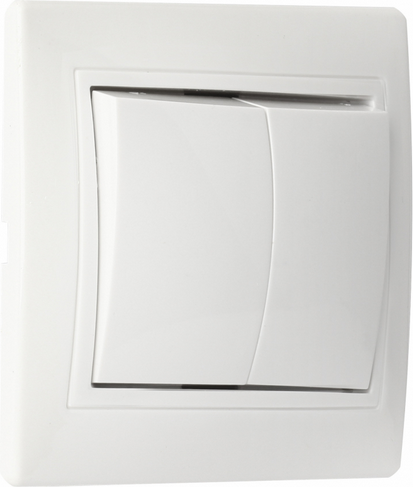 Выключатель SmartBuy Венера SBE-01w-10-SW2-0-c