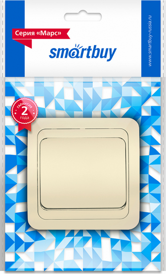 Выключатель SmartBuy Марс SBE-02i-10-SW1-0-c