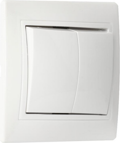 Выключатель SmartBuy Венера SBE-01w-10-SW2-0