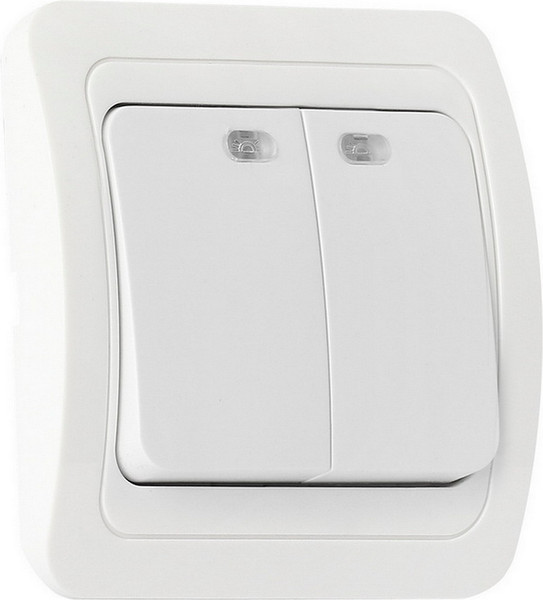 Выключатель SmartBuy Марс SBE-02w-10-SW2-1