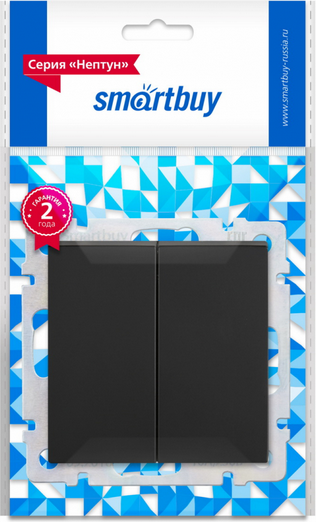 Выключатель SmartBuy Нептун SBE-05b-10-SW2-0