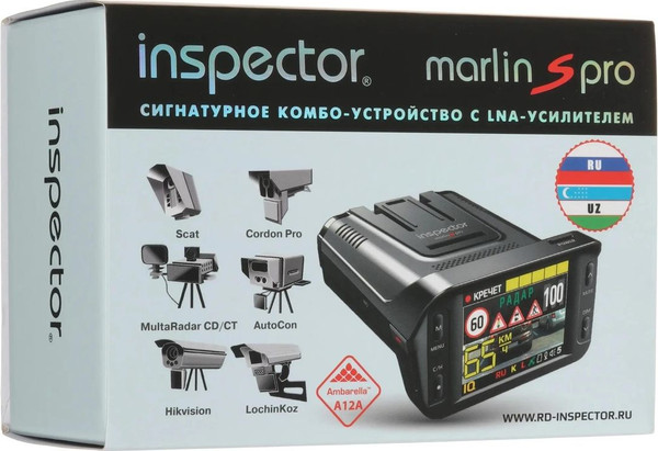 Автомобильный видеорегистратор Inspector Marlin S Pro