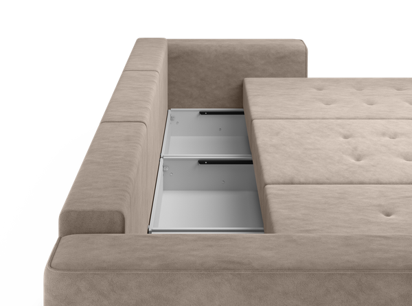 Диван П-образный Mio Tesoro Конте 036 ПТД