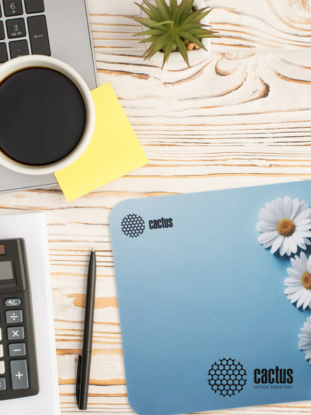 Коврик для мыши Cactus Daisies (CS-MP-D07S)