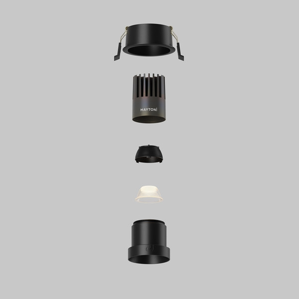 Точечный светильник Maytoni Dip DL116-10W-3K-B