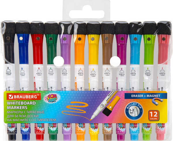 Набор маркеров Brauberg Pop-Art / 152568 - фото