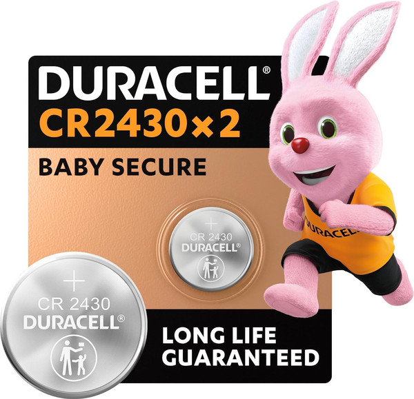 Комплект батареек Duracell CR2430 Lithium 3V