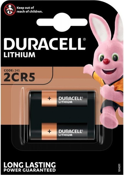 Батарейка Duracell Photo 2CR5\245 Lithium 3V - фото