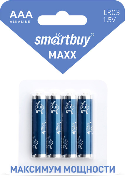 Комплект батареек SmartBuy SBBM-3A04B - фото