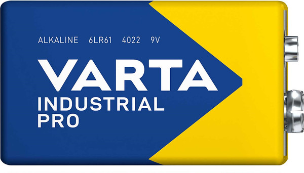 Батарейка Varta Industrial 9V/6LR61 Alkaline 9V / 4022 211 501 - фото