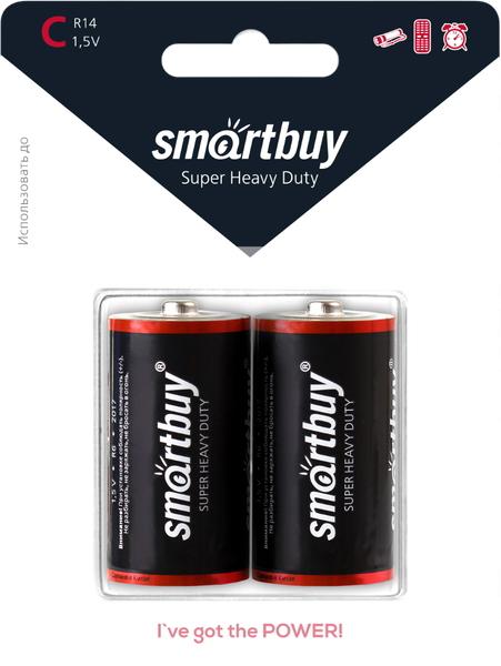 Комплект батареек SmartBuy SBBZ-C02B - фото