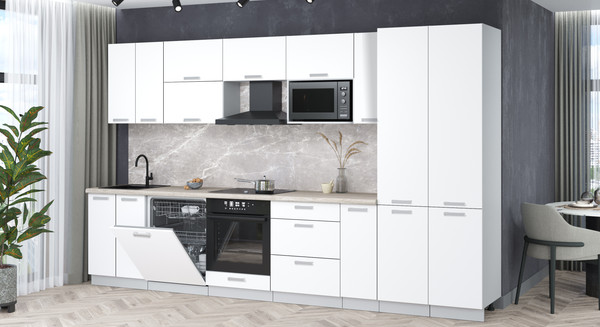 Кухонный гарнитур Интерлиния Мила Лайт 3.5-ПМ2