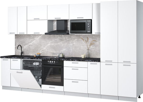 Кухонный гарнитур Интерлиния Мила Лайт 3.5-ПМ2 - фото