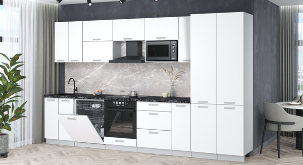 Кухонный гарнитур Интерлиния Мила Лайт 3.5-ПМ2