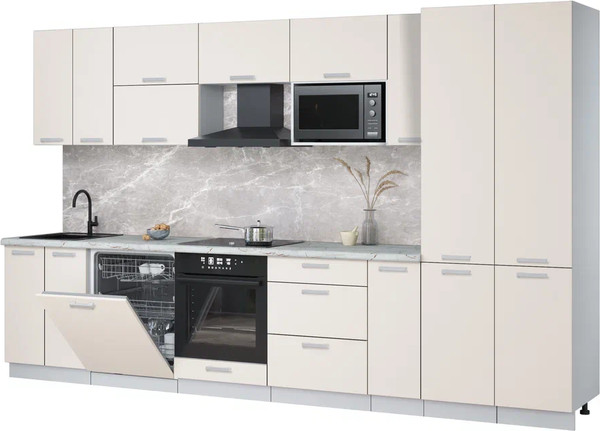 Кухонный гарнитур Интерлиния Мила Лайт 3.5-ПМ2 - фото