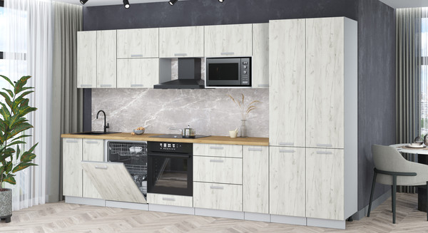 Кухонный гарнитур Интерлиния Мила Лайт 3.5-ПМ2