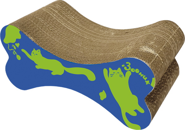 Когтеточка ZOONIK Кость. Коты в океане / 22389-2 - фото