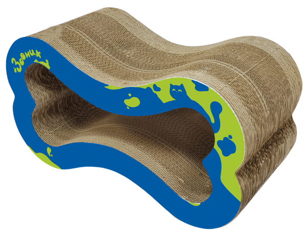 Когтеточка ZOONIK Кость. Коты в океане / 22390-2 - фото