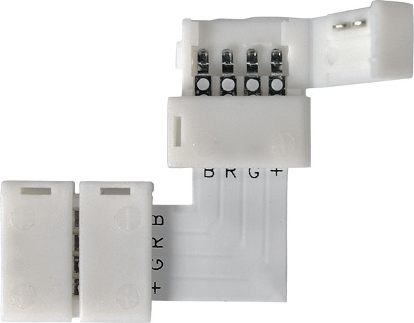 Коннектор для светодиодной ленты Elektrostandard RGB угловой LED 3L - фото