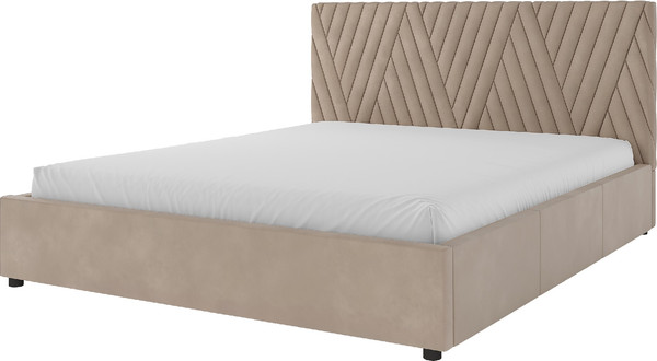 Двуспальная кровать Bravo Мебель Нельсон 160х200 без ПМ стандарт 3 вариант  - фото