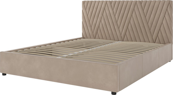 Двуспальная кровать Bravo Мебель Нельсон 160х200 без ПМ стандарт 3 вариант 