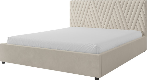 Двуспальная кровать Bravo Мебель Нельсон 160х200 без ПМ стандарт 5 вариант  - фото