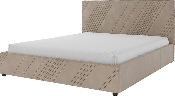 Двуспальная кровать Bravo Мебель Нельсон 160х200 без п/м стандарт 3 вариант  - фото