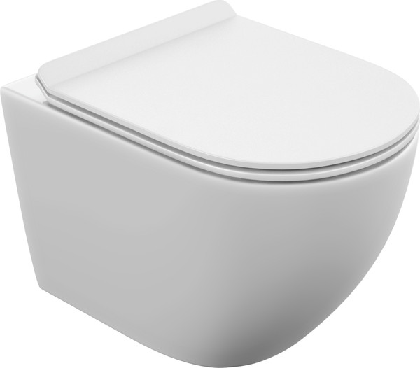 Унитаз подвесной Cersanit Brasko Vortex DPL EO Slim / 68915 - фото