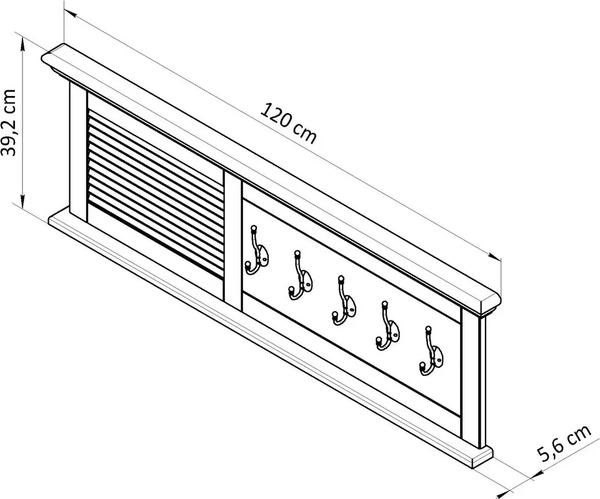 Вешалка для одежды Dipriz Асти Д 7317-4