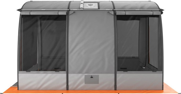 Палатка-баня MORZH Shelter (серо-оранжевый)