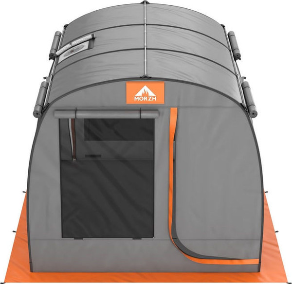 Палатка-баня MORZH Shelter (серо-оранжевый)