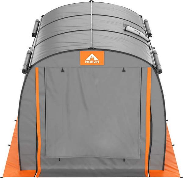 Палатка-баня MORZH Shelter (серо-оранжевый)