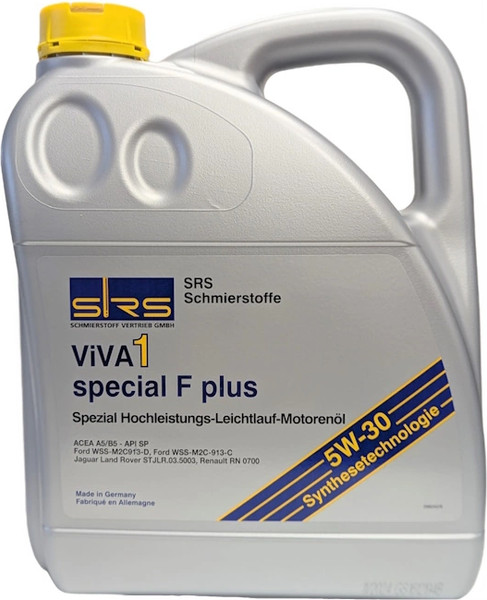 Моторное масло SRS Viva 1 Special F Plus 5W-30 - фото