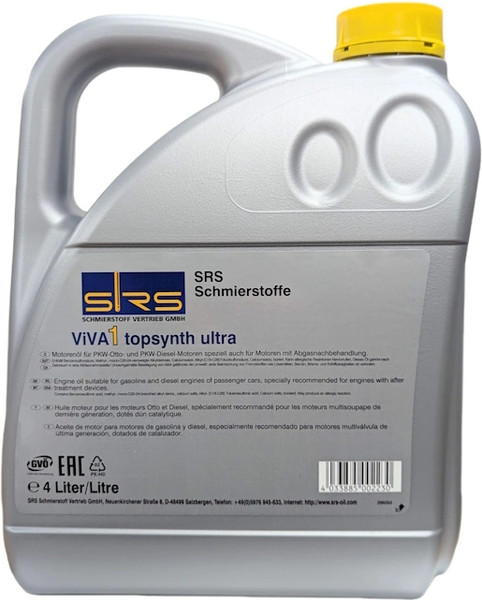 Моторное масло SRS Viva 1 Topsynth Ultra 5W-30