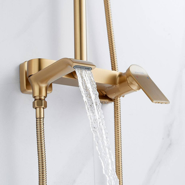 Душевая система со смесителем Shevanik S4136G